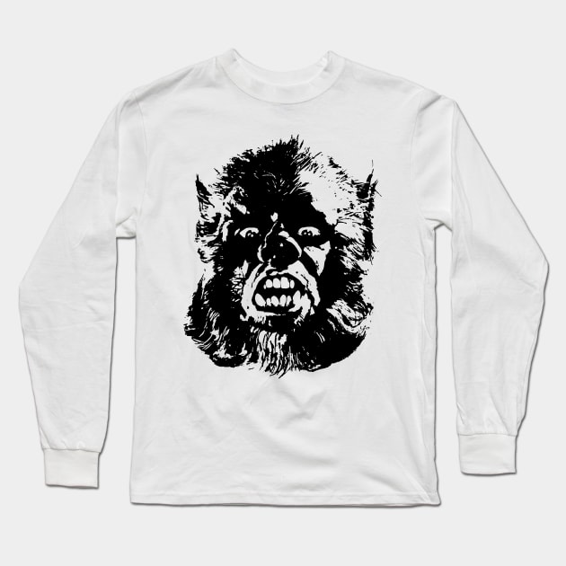 WEREWOLF Long Sleeve T-Shirt by TheCosmicTradingPost